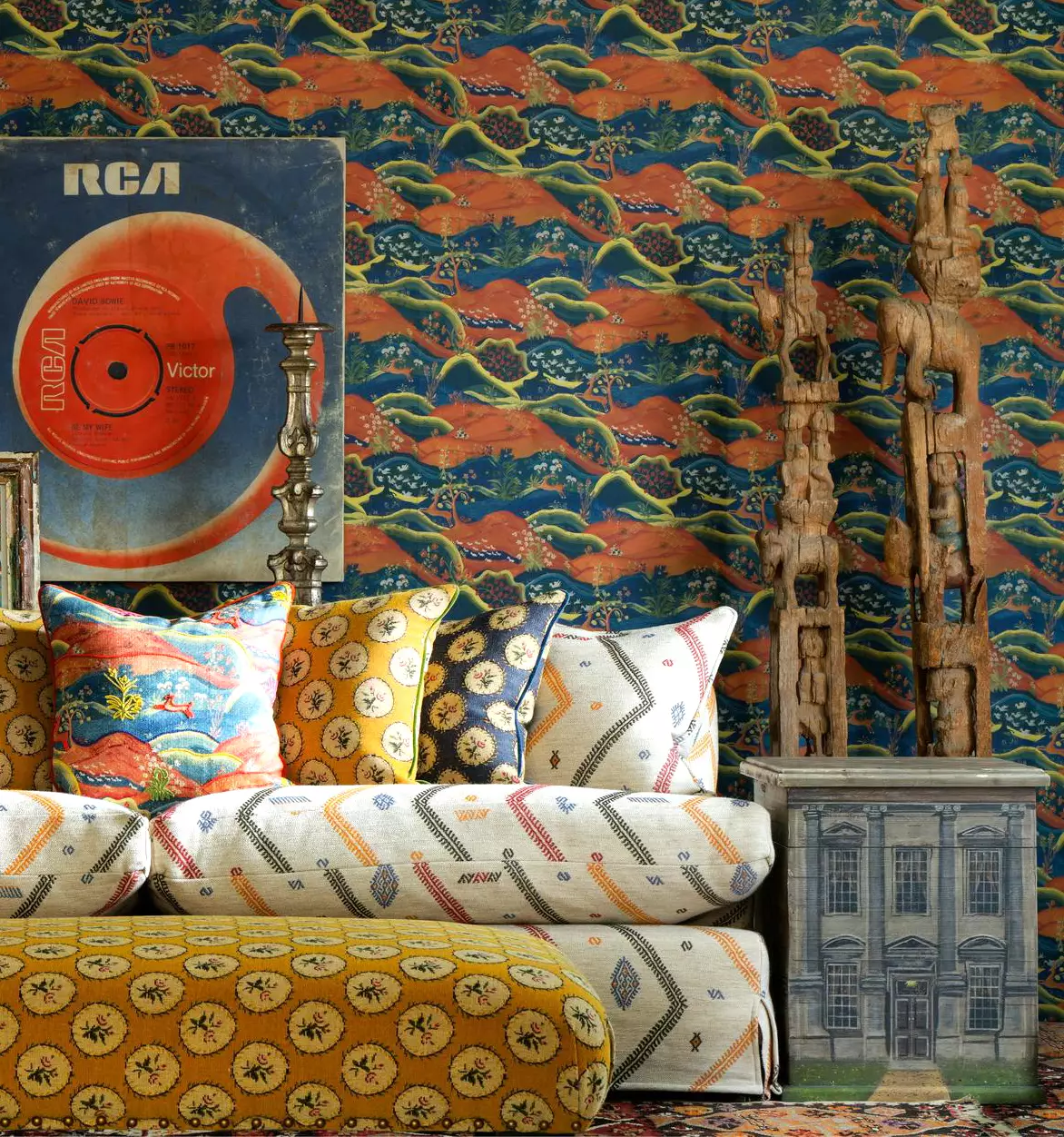 Harvest Moon / Meadow Wallpaper